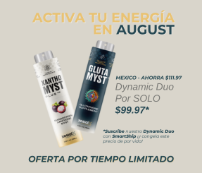 Dynamic Duo (1 GlutaMyst & 1 XanthoMyst Plus) - SAVE $111.97!